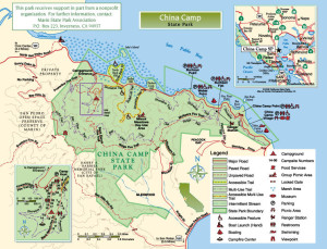 China Camp Trail Map